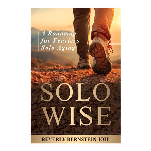 Create a cover for a new book about aging alone Design by Rashmita