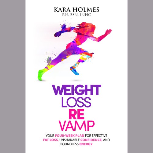 Design an eye-grabbing, compelling cover for a book on lasting weight loss Design by Aaniyah.ahmed