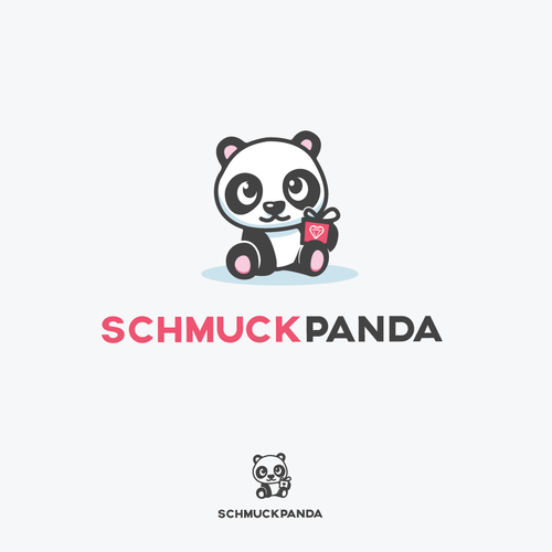 "Niedliches Logo für einen Onlineshop namens "Schmuck-Panda" // Cute Logo for an Onlineshop called "Schmuck-Panda"" winning  by Yak!