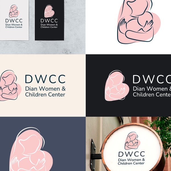 logo for a women & children hospital
