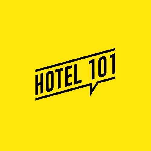 Create a logo for a podcast called - Hotels 101 - incorporate a hotel in the logo Design by Maverick_Design