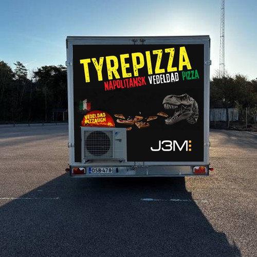 PIZZA trailer - be creative! Design von Windmill Designer™