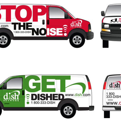 V&S 002 ~ REDESIGN THE DISH NETWORK INSTALLATION FLEET Design by distyllate