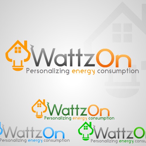 Help WattzOn (BusinessWeek Best Idea 2008) with a new logo Design by Kool-Aid