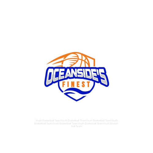 Youth Basketball Team Logo Design réalisé par JosH.Creative™