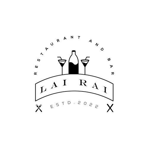 Design an approachable logo for a Vietnamese American fusion restaurant and bar - Lai Rai Design by Hassan Murtaza Jatoi