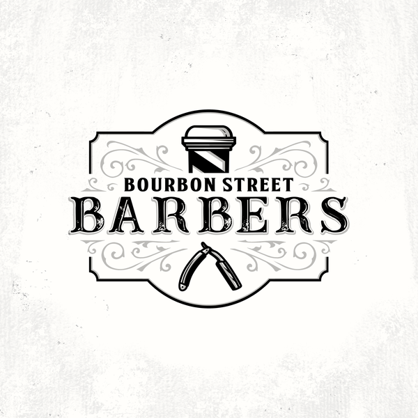 logo for barbershop