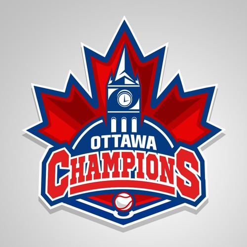 Ottawa Champions Baseball Club Logo Design by Hugor1