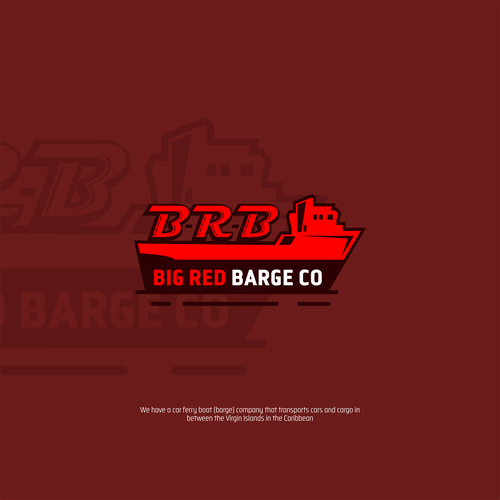 Create the logo for Big Red Barge Company Design by ignozio