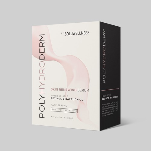 Create a Box Design for a Breakthrough Anti-Aging Facial Serum Design by intanamir