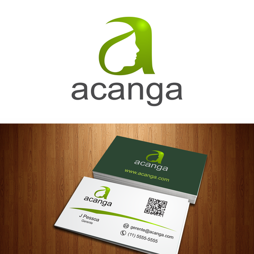 "'ACANGA' Needs a New Logo And Business Card" winning Logo & business card