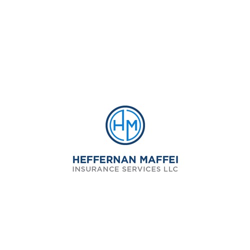 Heffernan Maffei Insurance Services Logo Design Design by Boldpen