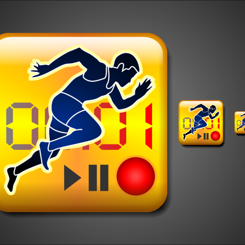 New icon or button design wanted for RaceRecorder Réalisé par Fernando Factor