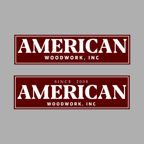 American Woodwork news a new logo Design by Pixlpie™