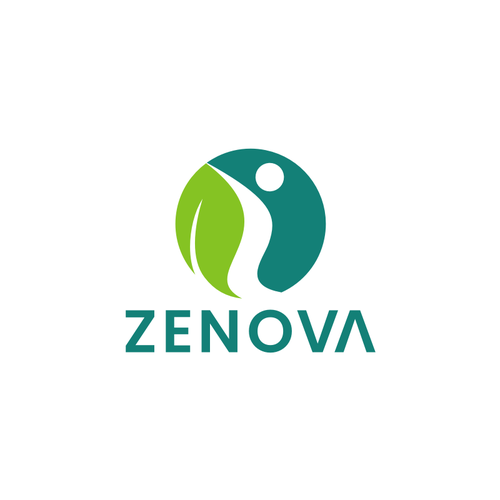 Zenova Logo: Revolutionary suite of health and wellness mobile apps Design by AH Designs ⭐️