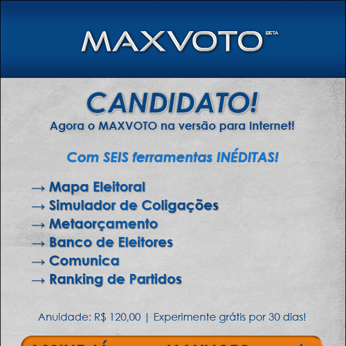 Proposta di design per un contest della categoria Modello e-mail realizzata da BrainstormTutoriais