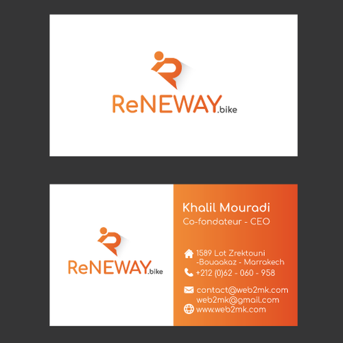 "ReNEWAY" winning Logo design
