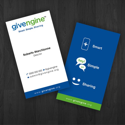 Help givengine with a new stationery Design by K!ck