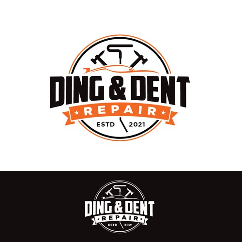 Best Ding & Dent Repair Logo Ever!! Design by pianpao
