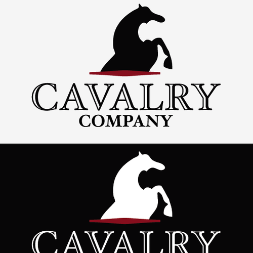 logo for Cavalry Company Réalisé par bostondesignstrategy