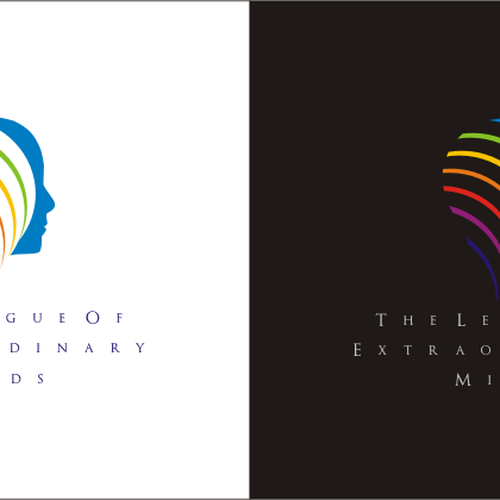 League Of Extraordinary Minds Logo Diseño de montoshlall