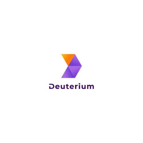 Deuterium - a fancy innovative software library project Design by QR_design