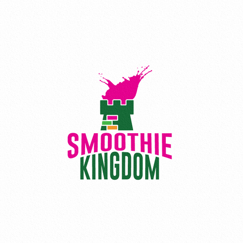 Logo for New Restaurant: Smoothie Kingdom Design by inok june