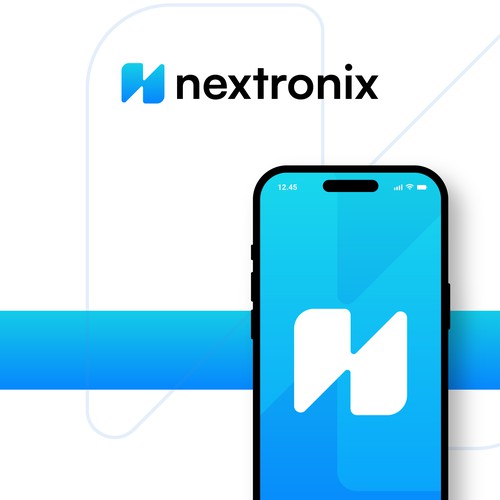 Modern corporate logo for a technology manufacturing company. Design by OVALICIOUS~