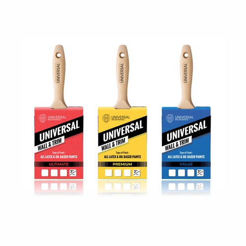 Designs | Professional Paint Brush Packaging | Product packaging contest
