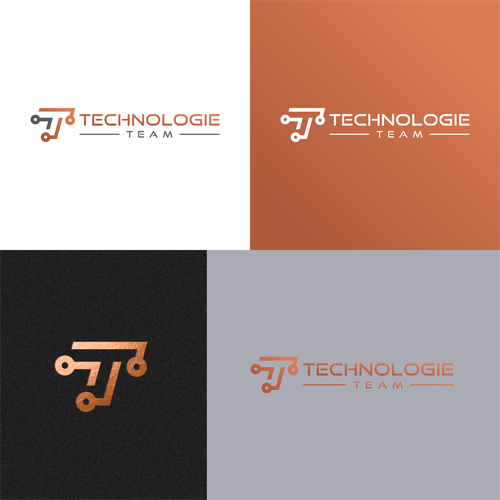 Crafting the logo and corporate design start of new IT-Group company "Technologie Team" Design by ahza99™