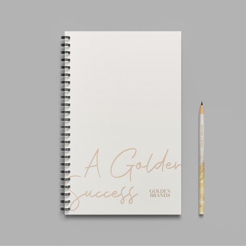 Inspirational Notebook Design for Networking Events for Business Owners Design por Alexandr Cerlat