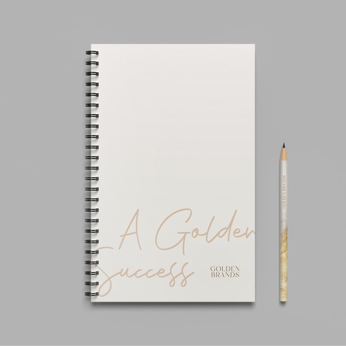 Inspirational Notebook Design for Networking Events for Business Owners Design by Alexandr Cerlat