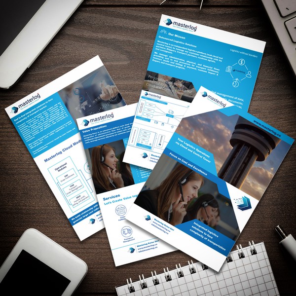 Masterlog brochure design 