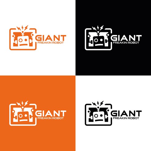 Minimalist, Classy Giant Robot Logo Wanted Diseño de tdesign.taner