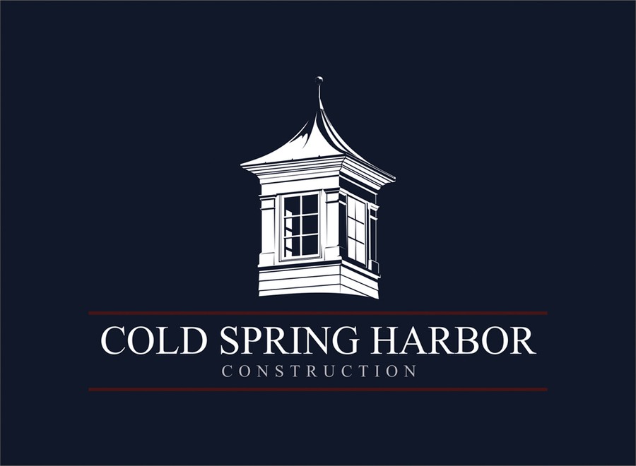 logo for Cold Spring Harbor Construction Logo design contest