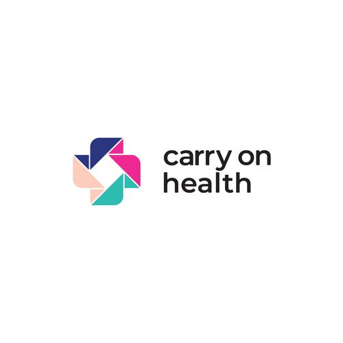E-learning for health and wellness logo. Design by d_arvin
