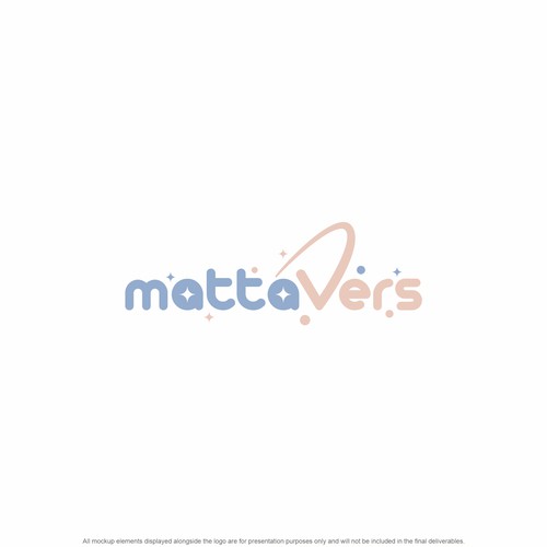 "MattaVers – A Modern Universe-Inspired Logo for a Premium Baby Play Mat Brand" winning Logo design