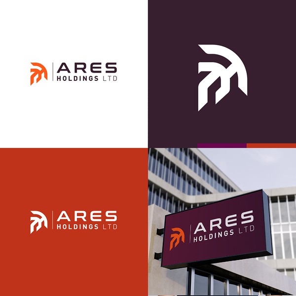 Design by Abrahamnaji titled "Logo Ares Holding Corporate"