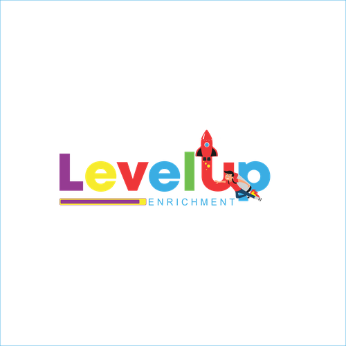 Kid-Friendly, Gamer Forward, Child-Care Company Seeks Adventurous Logo with a character Réalisé par Minerside