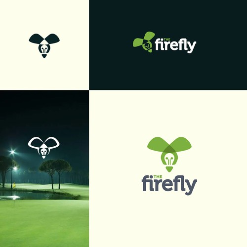 New GOLF Course Logo - The Firefly Design réalisé par EXPOinf