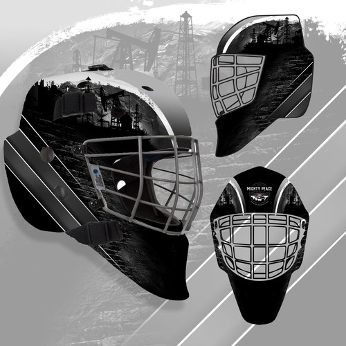 Download Blank Canvas Goalie Mask Illustration Or Graphics Contest 99designs