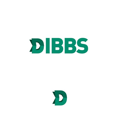 Dibbs - logo for fractional sports card trading market Design by befriend2