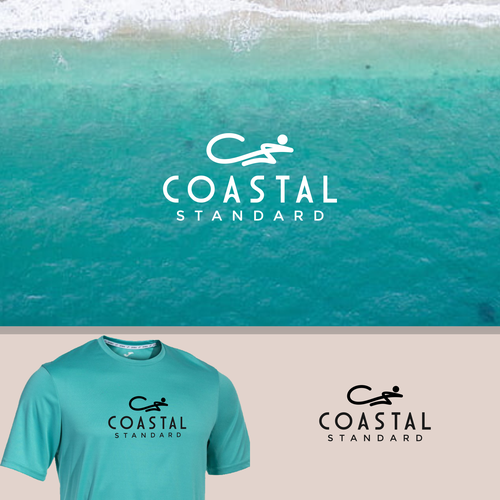 Logo and Brand Guide for Coastal Clothing Brand Design by xnu