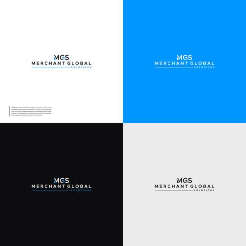 MGS Logo simple yet creative Design by B_Chip Agency