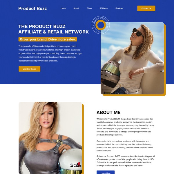 Shopify Website Revamped