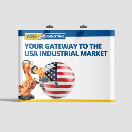 Design a banner for an automation exhibition Design von si_JambuL