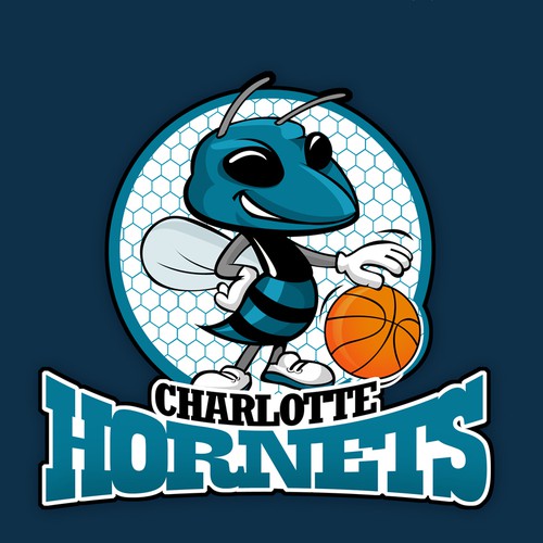 Community Contest: Create a logo for the revamped Charlotte Hornets! Ontwerp door patpinky