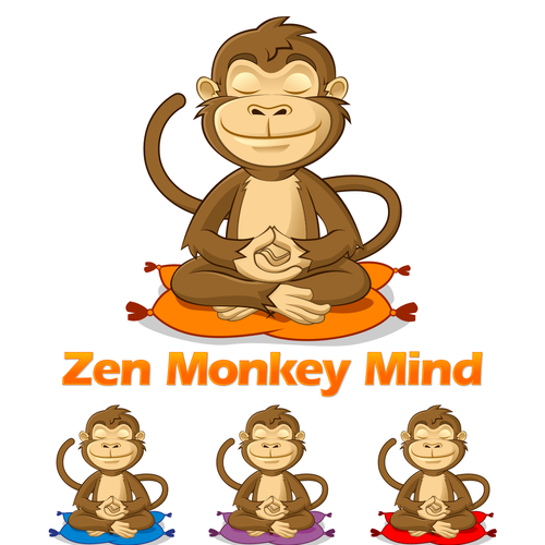 Zen Monkey Mind needs a new logo | Logo design contest