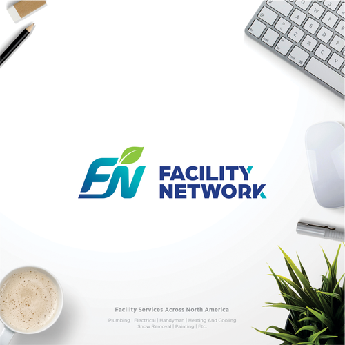 Design a Logo for a Modern Facility Services Company Design by AXXV ™