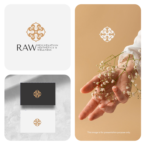Rejuvenate, Aesthetic, and Wellness Logo - Gender Neutral Design by casign